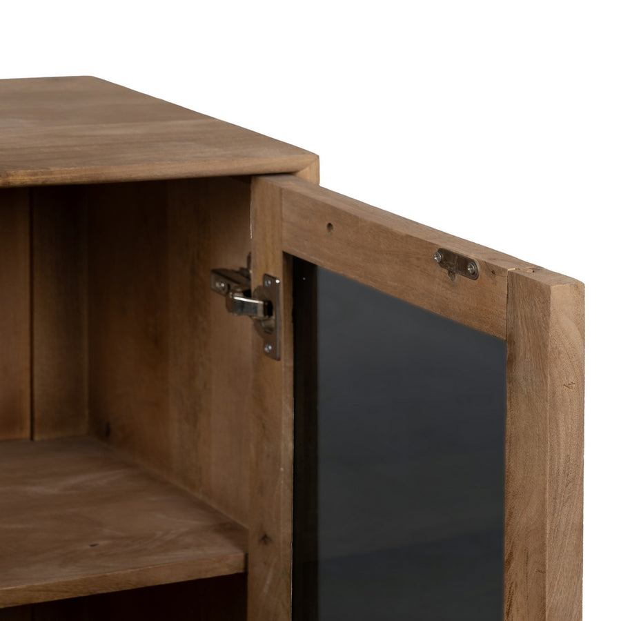 MUEBLE AUXILIAR NATURAL MADERA DE MANGO 81 X 41 X 83 CM
