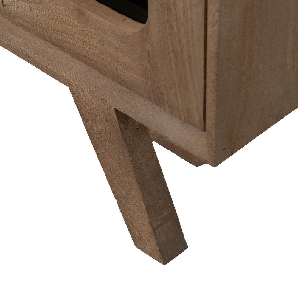 NATURAL MANGO WOOD SIDEBOARD LIVING ROOM 162 X 41 X 83 CM
