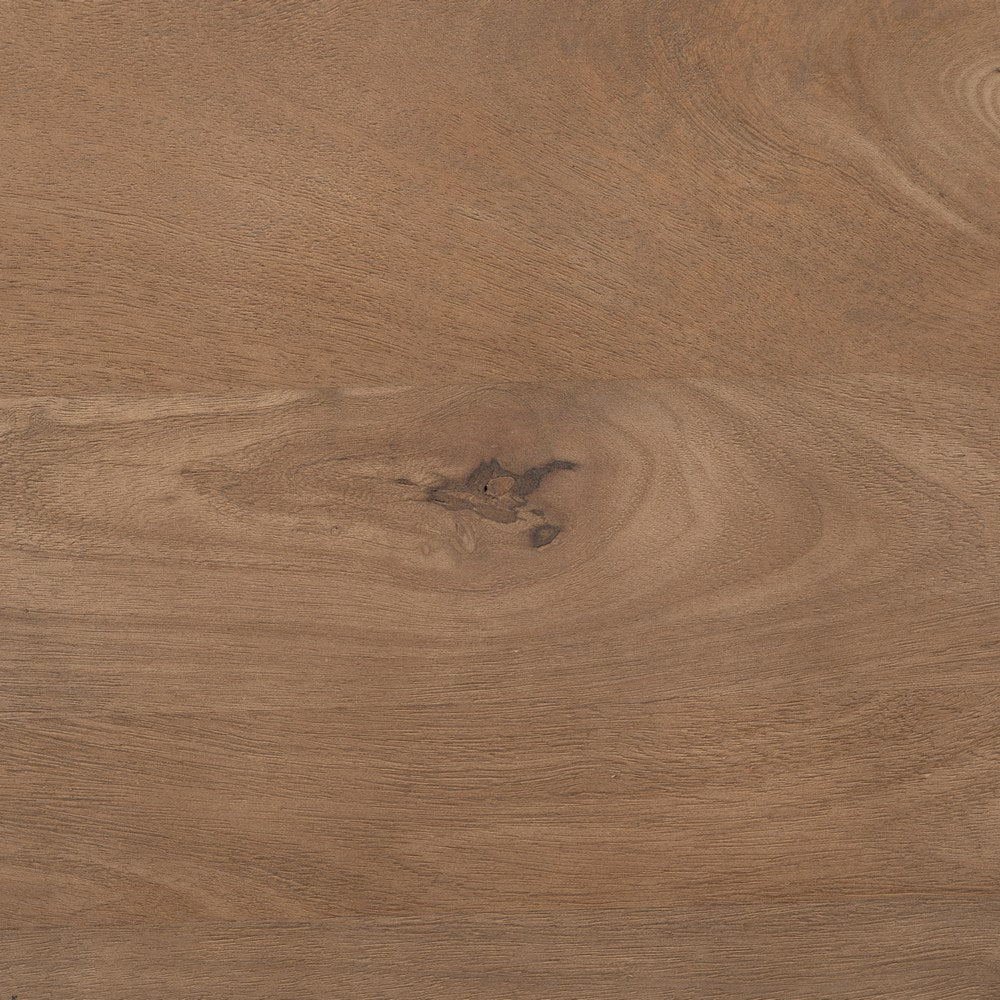 NATURAL WOOD-IRON LIVING ROOM COFFEE TABLE 150 X 70 X 43 CM