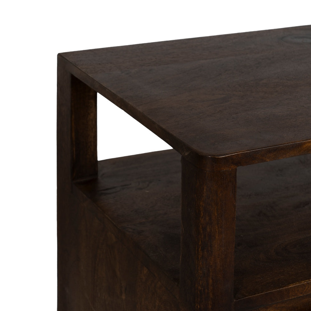 APARADOR MARRÓN MADERA DE MANGO SALÓN 190 X 40 X 86 CM