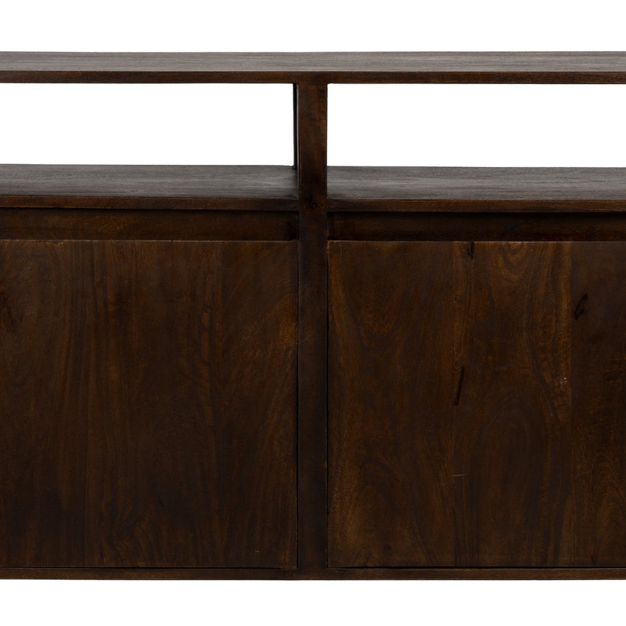 APARADOR MARRÓN MADERA DE MANGO SALÓN 190 X 40 X 86 CM