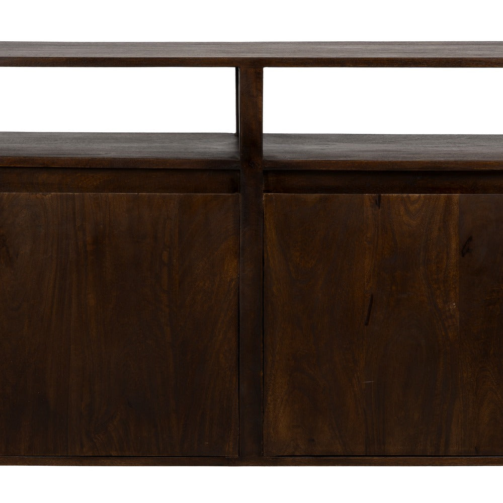 APARADOR MARRÓN MADERA DE MANGO SALÓN 190 X 40 X 86 CM