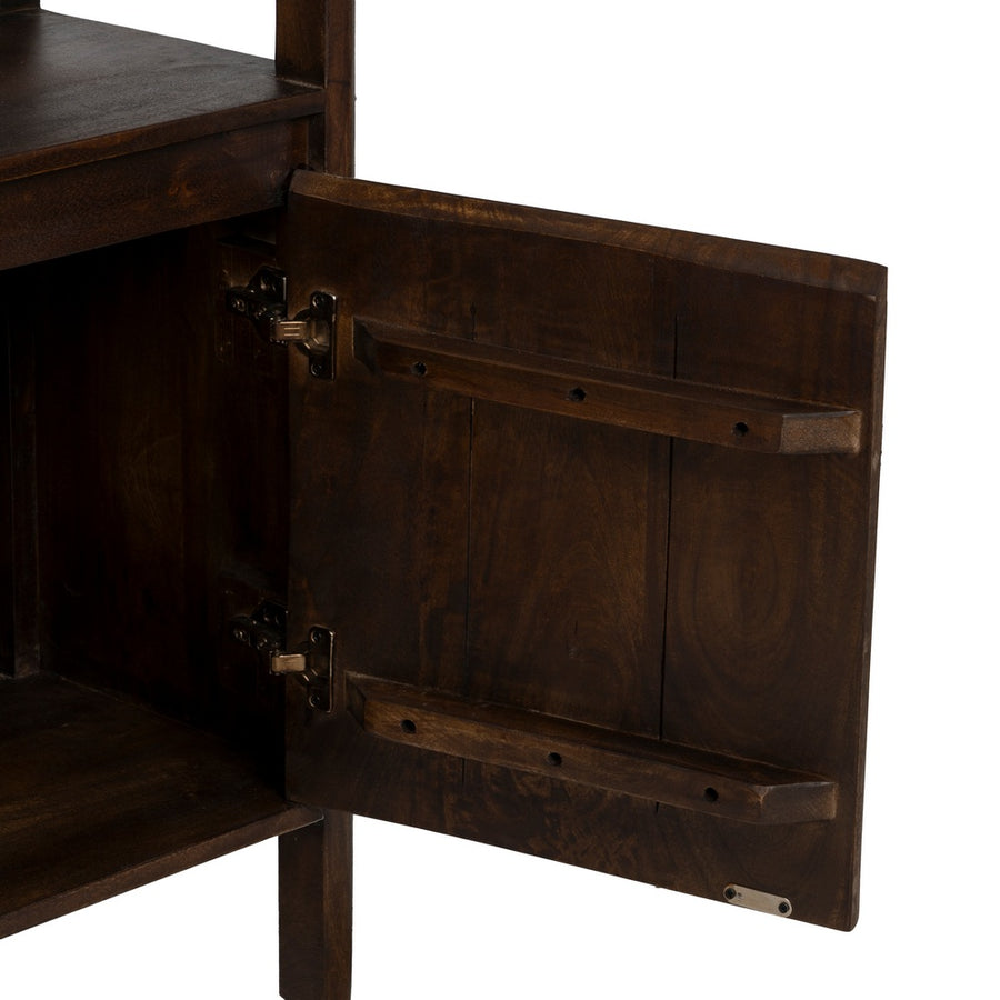 APARADOR MARRÓN MADERA DE MANGO SALÓN 190 X 40 X 86 CM