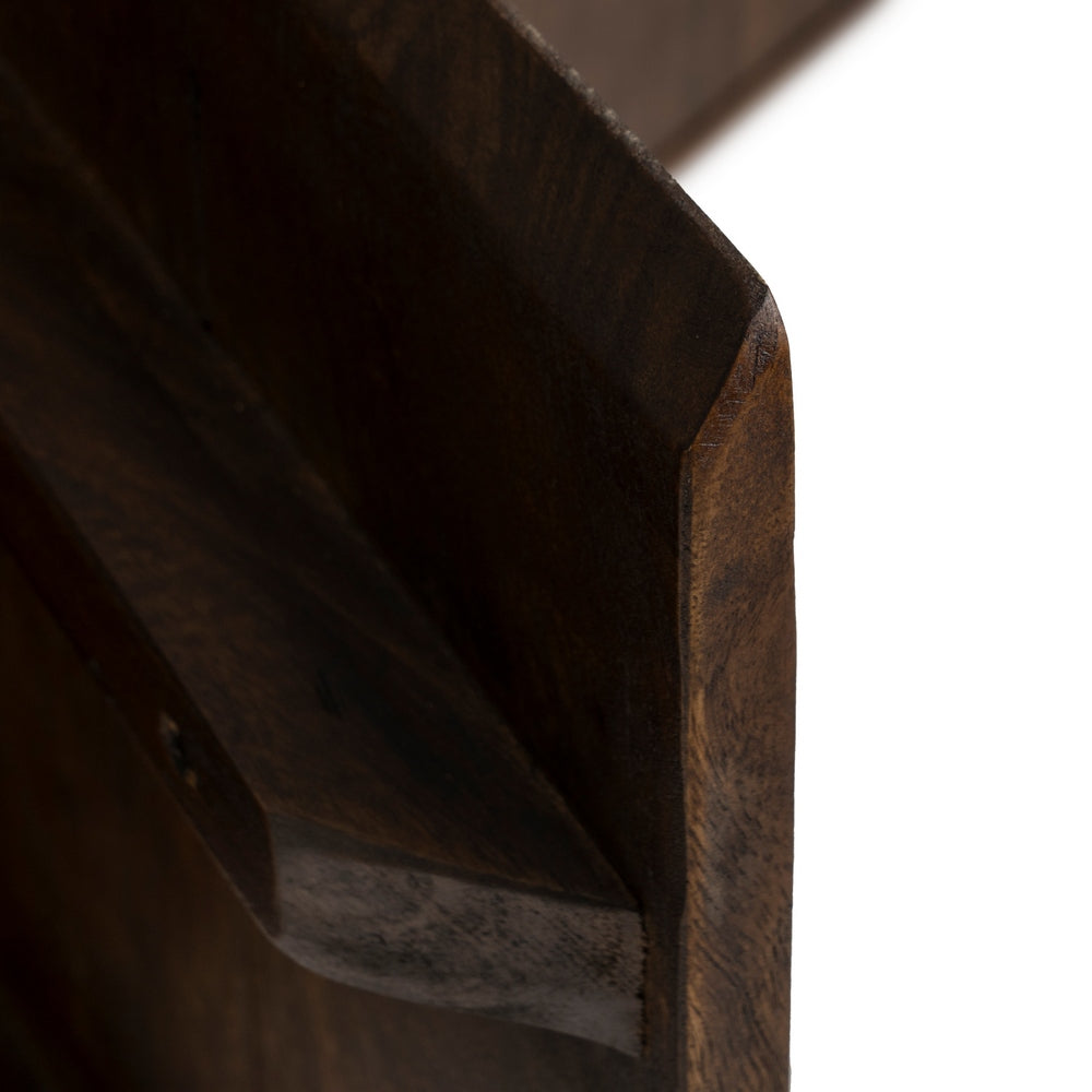APARADOR MARRÓN MADERA DE MANGO SALÓN 190 X 40 X 86 CM