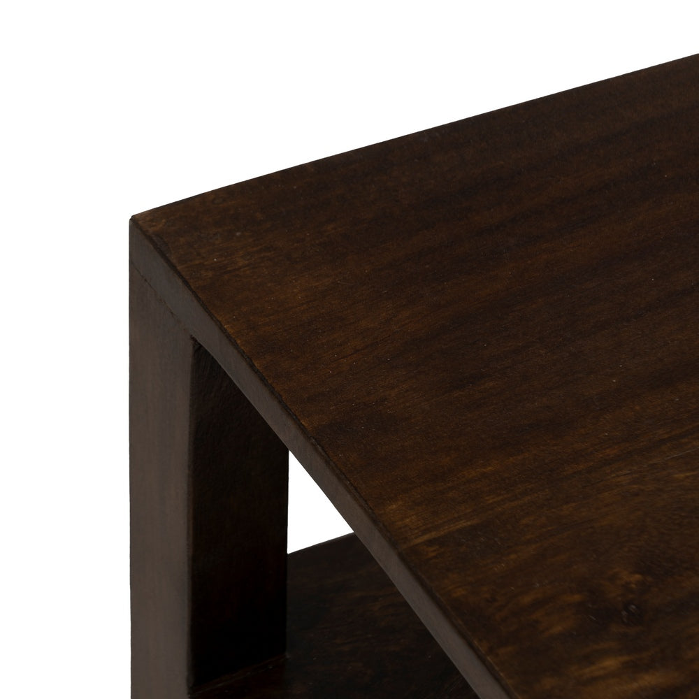 BROWN MANGO WOOD SIDEBOARD 97 X 40 X 55 CM