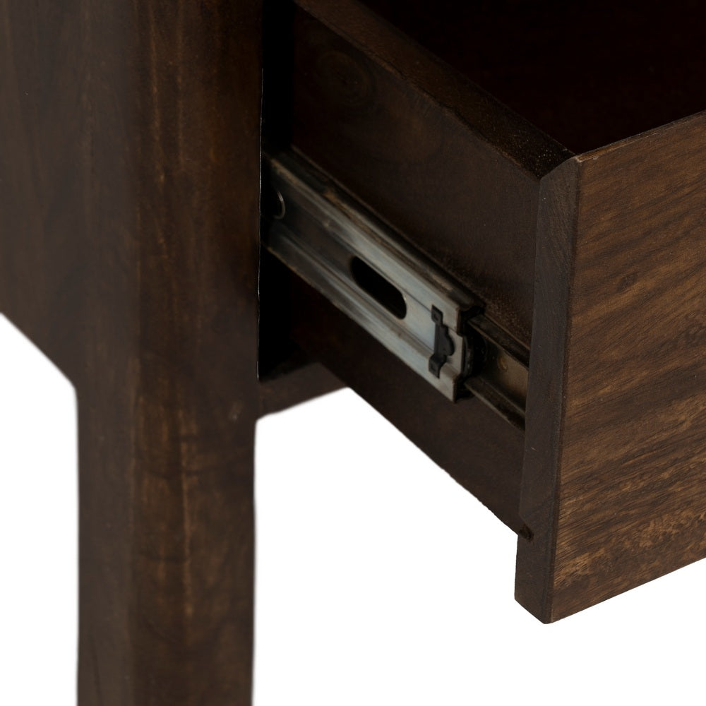 BROWN MANGO WOOD SIDEBOARD 97 X 40 X 55 CM