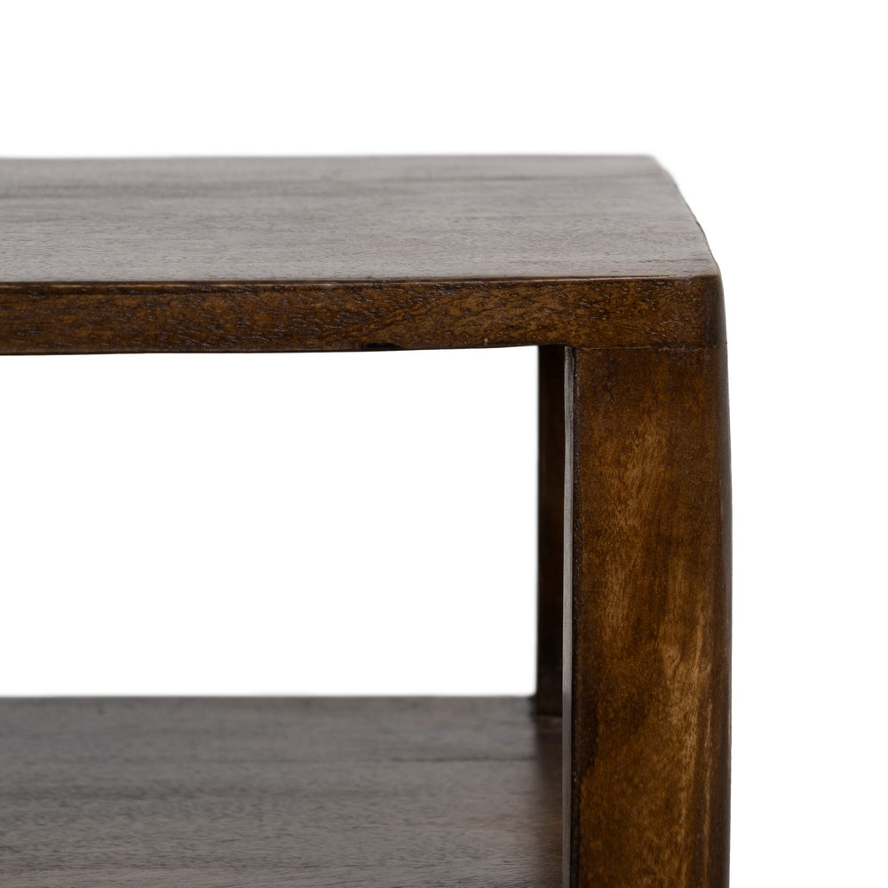 BROWN MANGO WOOD SIDEBOARD 97 X 40 X 55 CM