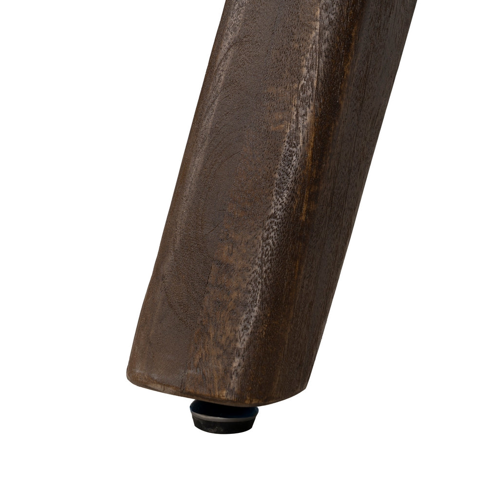 MESA COMEDOR MARRÓN MADERA DE MANGO 200 X 100 X 76 CM