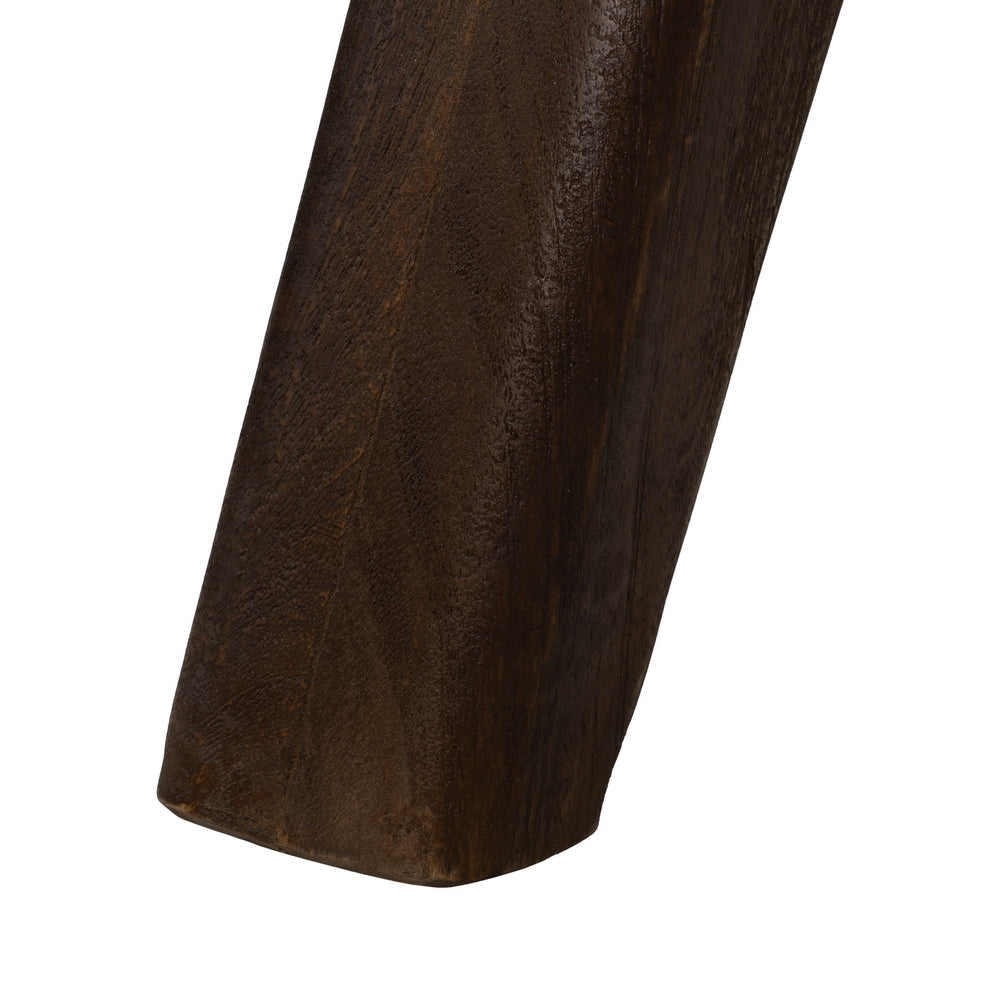 BROWN MANGO WOOD DINING TABLE 260 X 100 X 76 CM