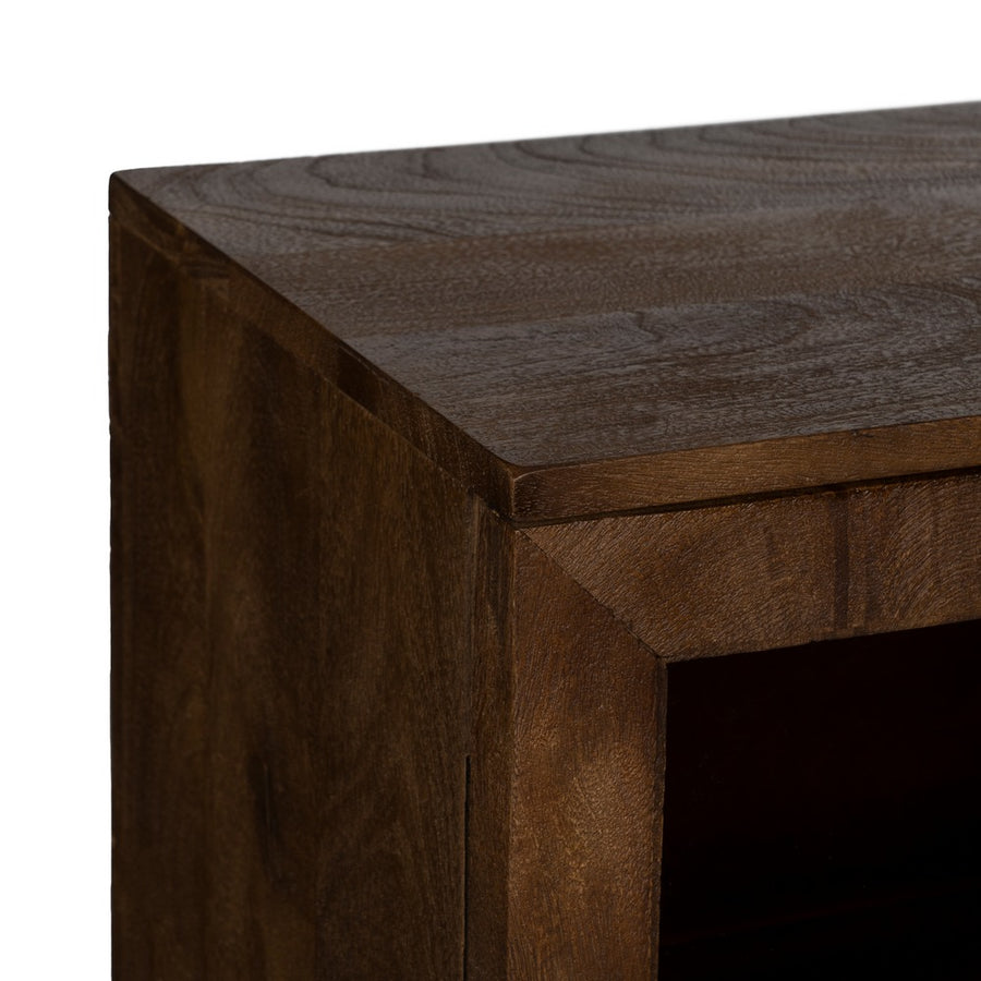 APARADOR MARRÓN MADERA DE MANGO SALÓN 180 X 35 X 87 CM