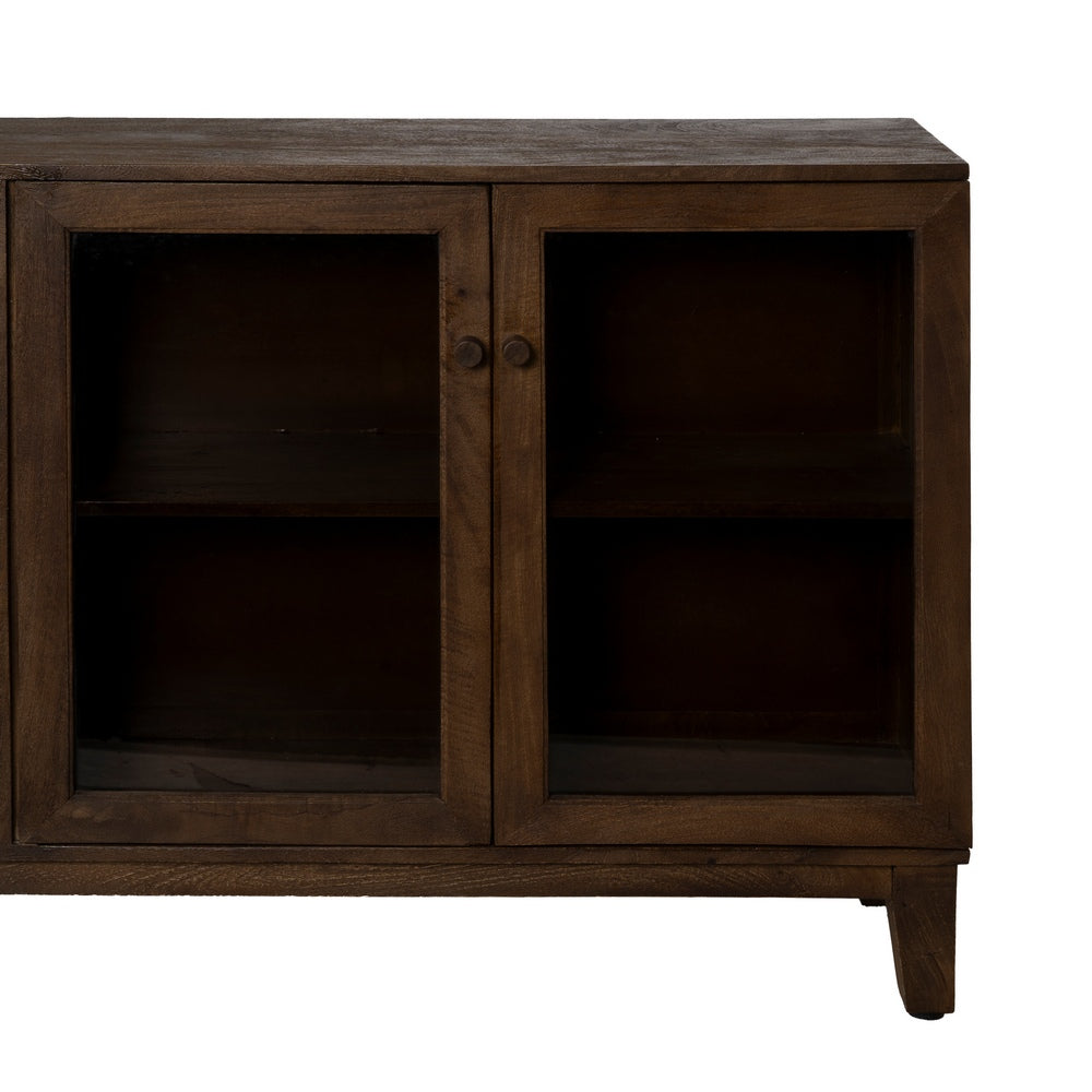 APARADOR MARRÓN MADERA DE MANGO SALÓN 180 X 35 X 87 CM
