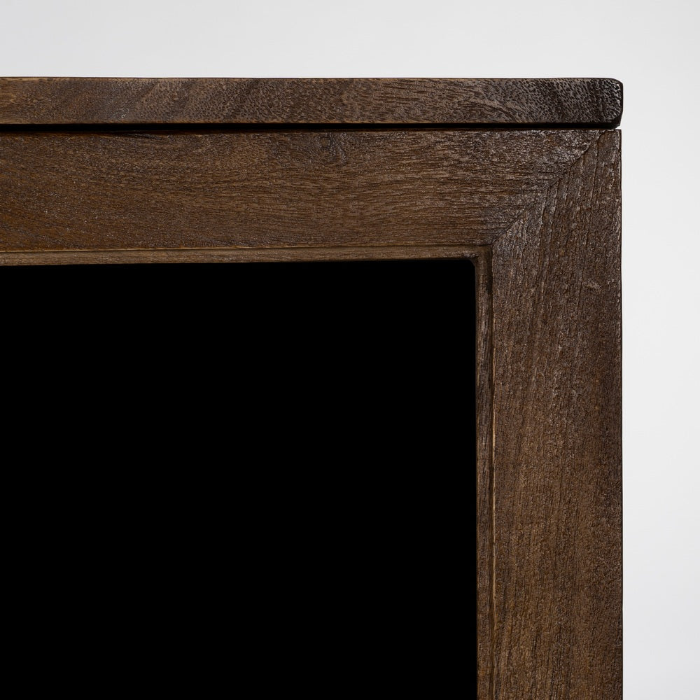 BROWN MANGO WOOD LIVING ROOM DISPLAY CABINET 80 X 40 X 140 CM