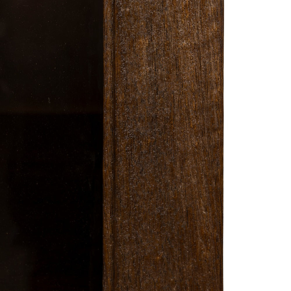 BROWN MANGO WOOD LIVING ROOM DISPLAY CABINET 40 X 40 X 180 CM