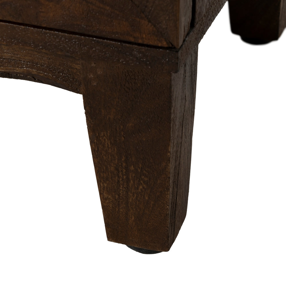 BROWN MANGO WOOD LIVING ROOM CABINET 80 X 40 X 100 CM