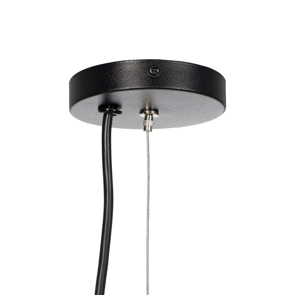 BEIGE PAPER-METAL CEILING LAMP 49 X 49 X 40 CM