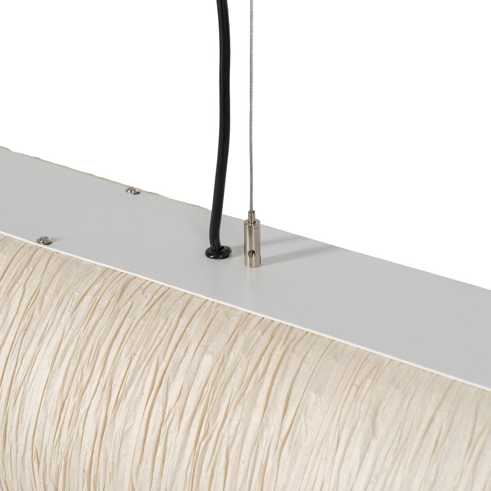 L�MPARA TECHO BEIGE PAPEL-METAL 1,20 X 1,20 X 20 CM