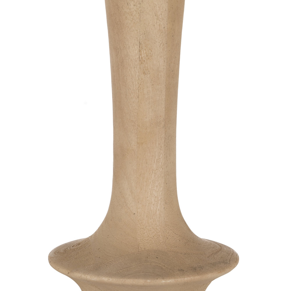 TABLE LAMP BASE NATURAL 18 X 18 X 40 CM