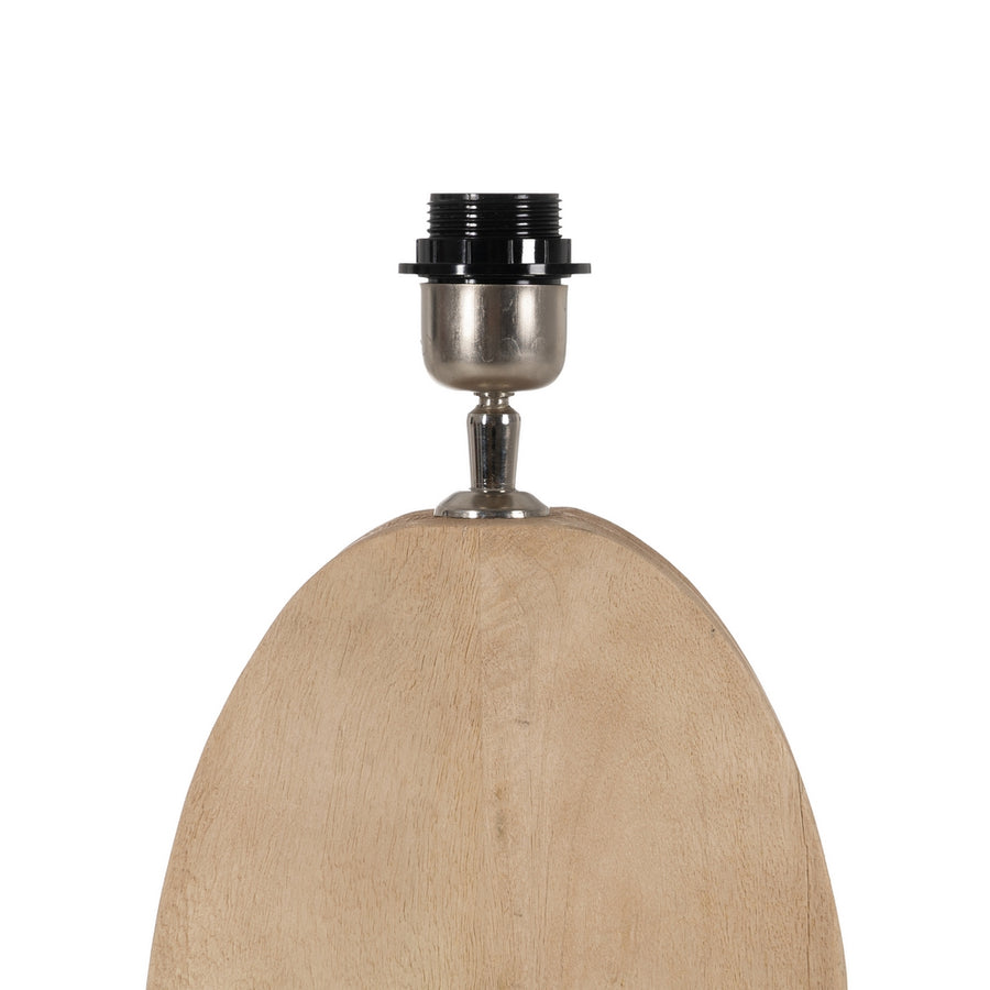 NATURAL TABLE LAMP BASE 25 X 11 X 36 CM