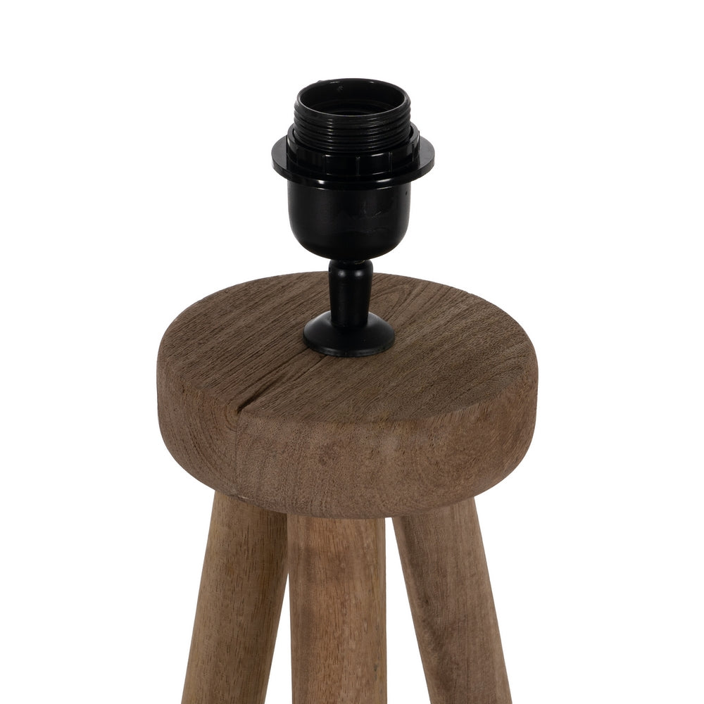 BROWN FLOOR LAMP BASE 50 X 50 X 122 CM