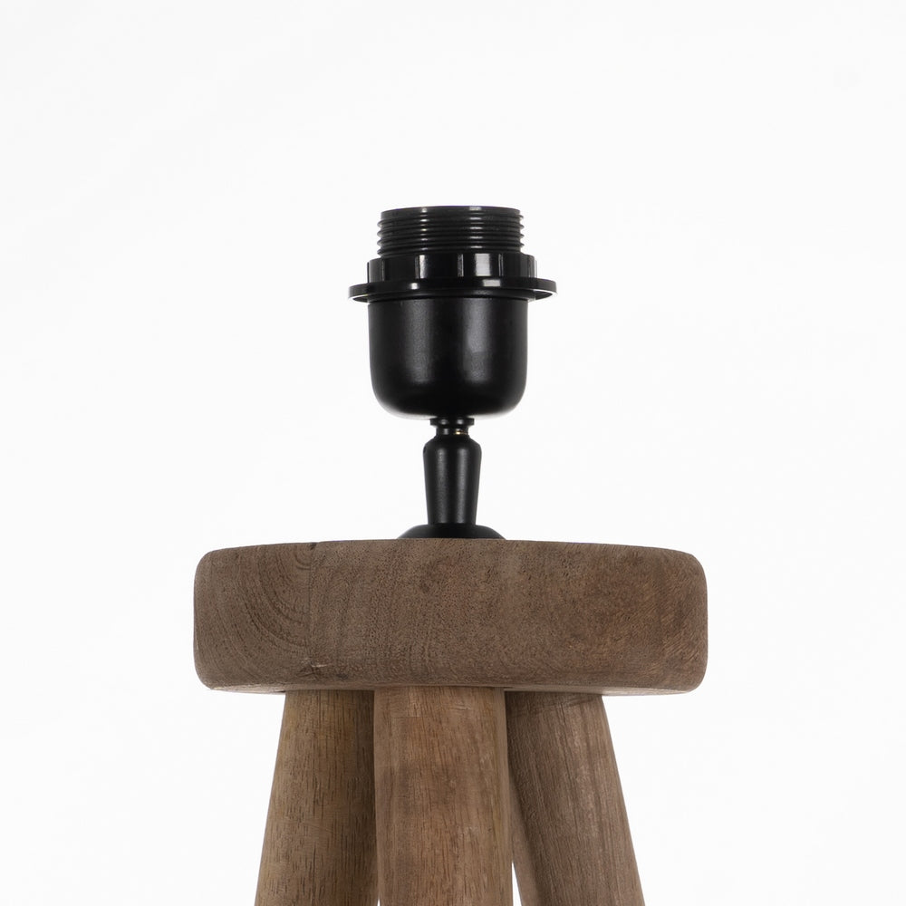 BROWN FLOOR LAMP BASE 50 X 50 X 122 CM