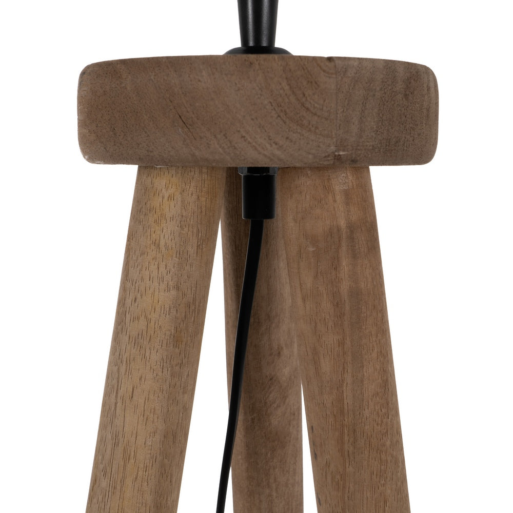 BROWN FLOOR LAMP BASE 50 X 50 X 122 CM