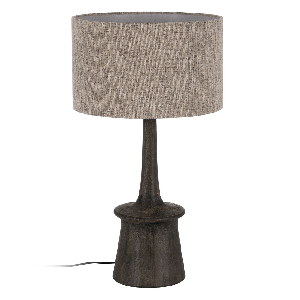 BASE LÁMPARA MESA MARRÓN MADERA DE MANGO 20 X 20 X 45 CM