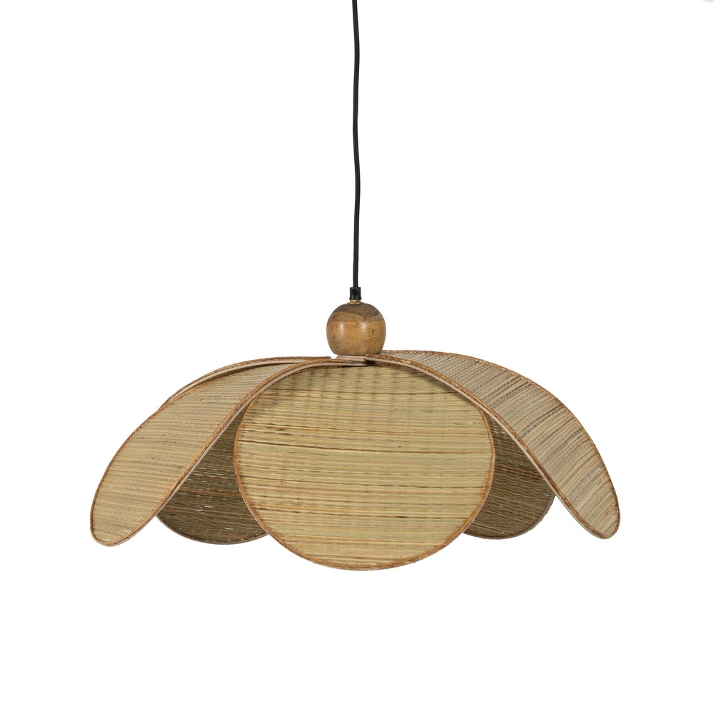 NATURAL FIBER CEILING LAMP LIGHTING 60 X 60 X 30 CM