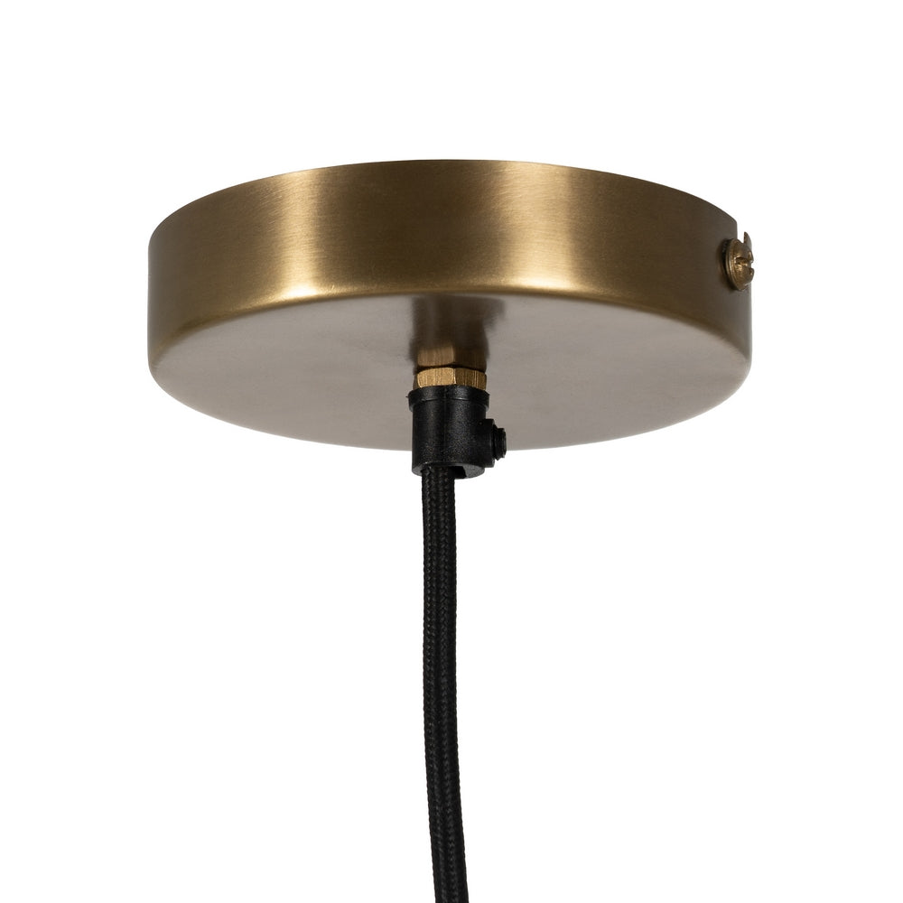 LÁMPARA TECHO FIBRA NATURAL ILUMINACIÓN 82 X 82 X 28 CM