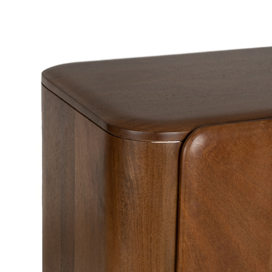 ARMARIO MARRÓN MADERA DE MANGO SALÓN 104 X 45 X 110 CM