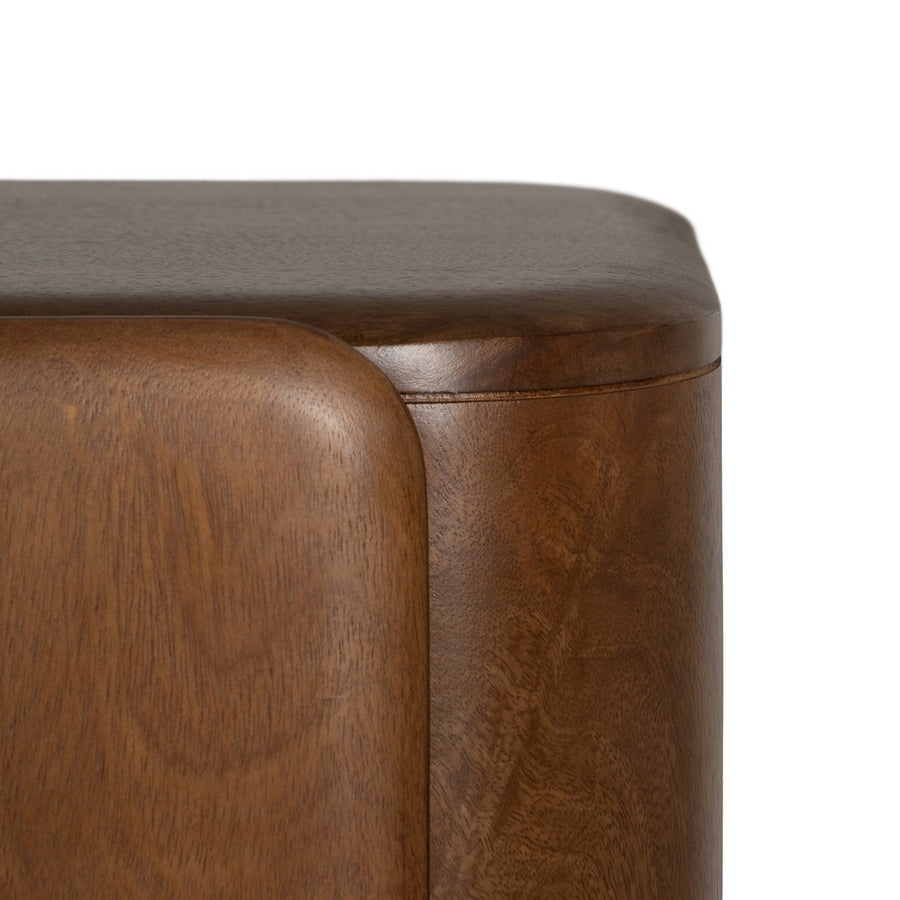 ARMARIO MARRÓN MADERA DE MANGO SALÓN 104 X 45 X 110 CM
