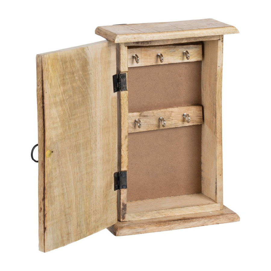 KEY BOX WHITE-NATURAL 18 X 7.50 X 28 CM