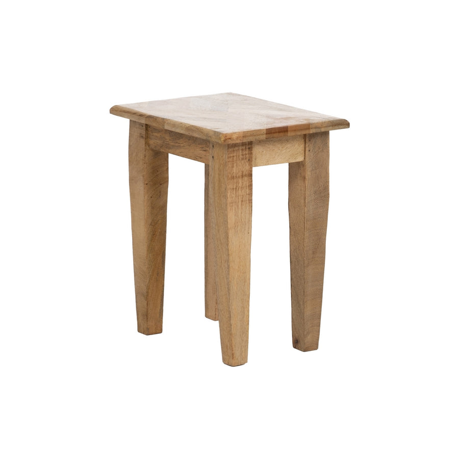 S/3 MESITAS NATURAL MADERA DE MANGO 56 X 35 X 54 CM