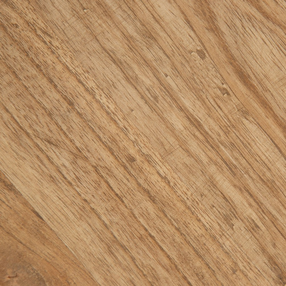 MESA AUXILIAR NATURAL MADERA MINDI SALÓN 40 X 40 X 45 CM
