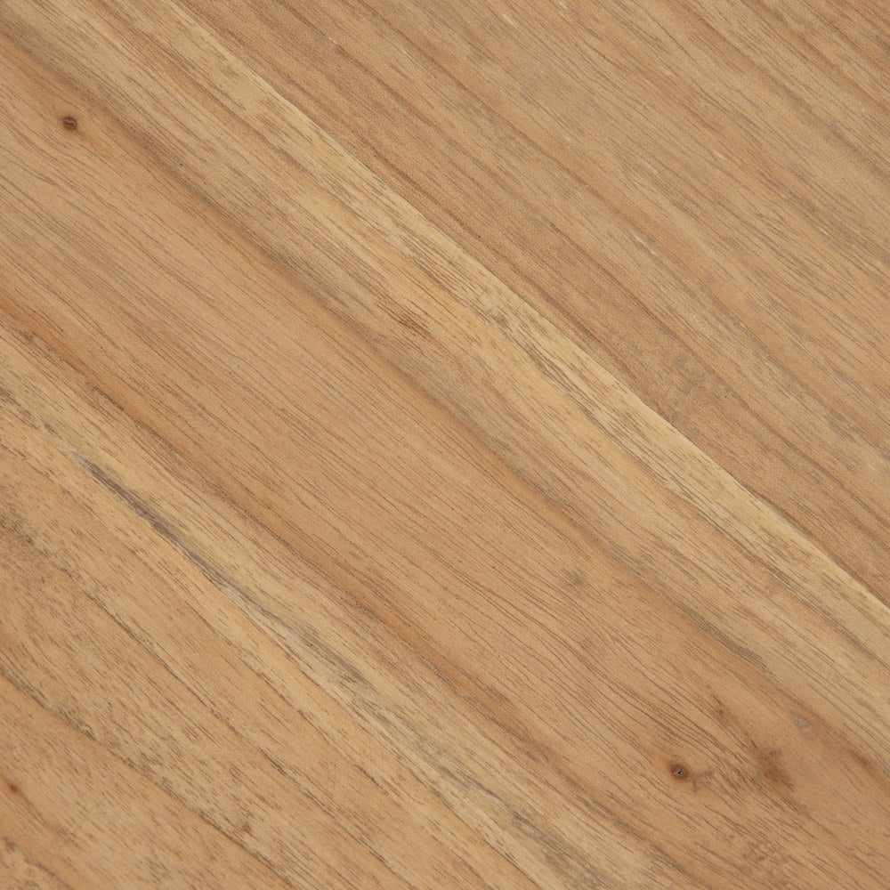 MESA AUXILIAR NATURAL MADERA MINDI SALÓN 40 X 40 X 55 CM