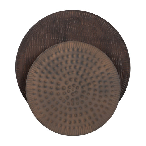 APLIQUE PARED METAL ILUMINACI�N 26 X 7 X 28 CM