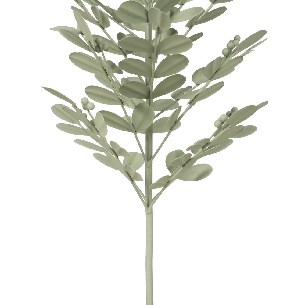 FIGURA ARBOLITO VERDE CLARO METAL 26 X 26 X 84 CM
