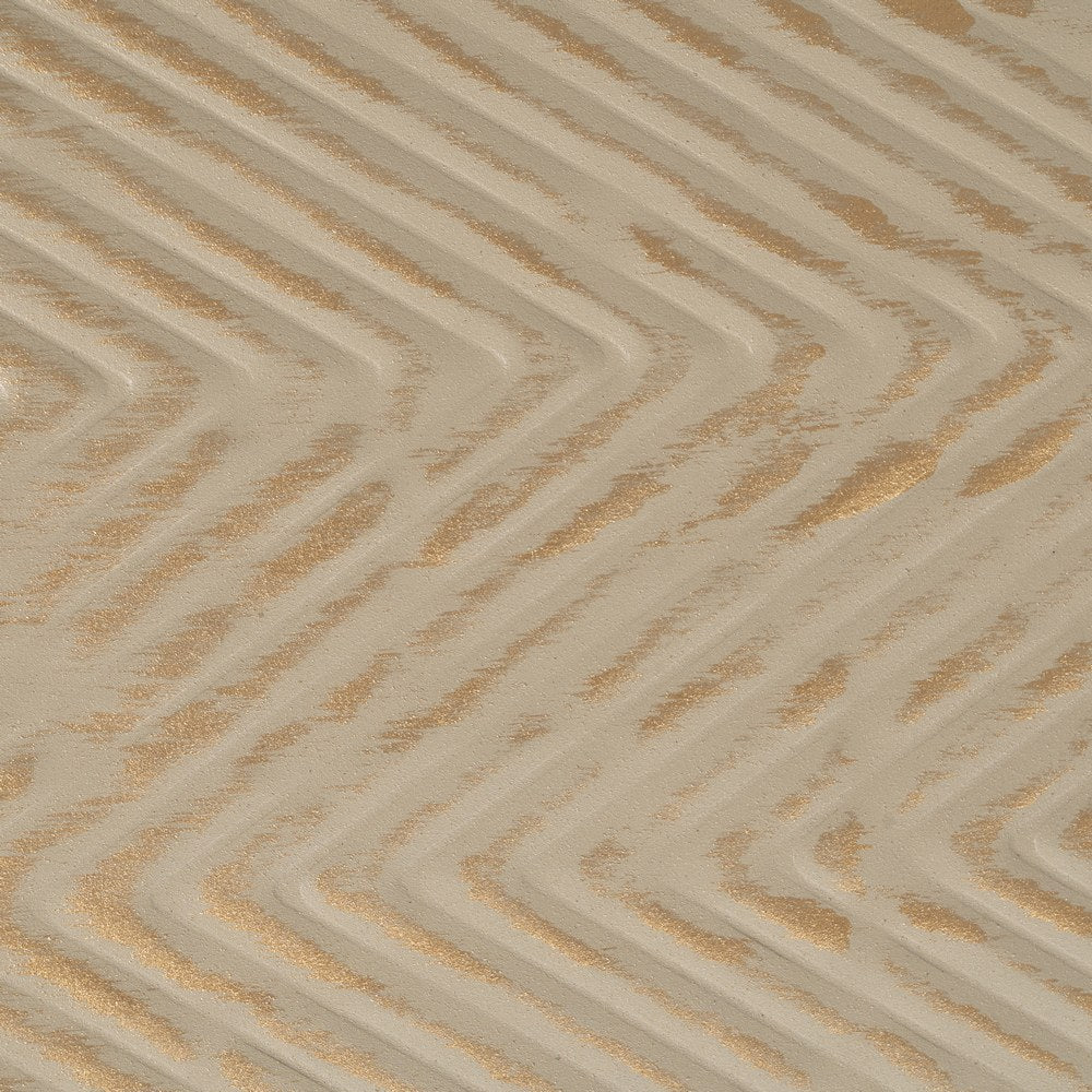 BANDEJA ORO-BEIGE METAL 30 X 30 X 2 CM