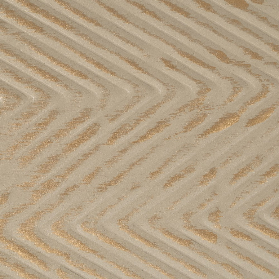 BANDEJA ORO-BEIGE METAL 30 X 30 X 2 CM