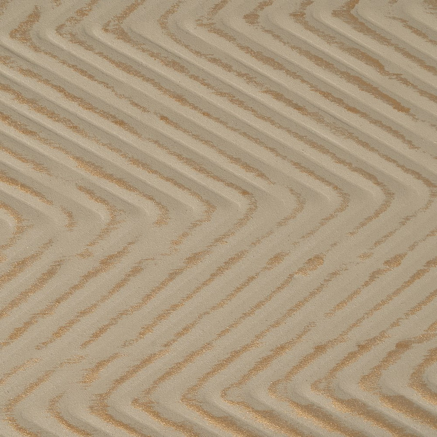 BANDEJA ORO-BEIGE METAL 36 X 23 X 2 CM