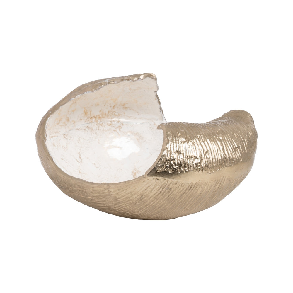 CENTRO MESA BLANCO-CHAMP�N METAL 31 X 26,50 X 19 CM