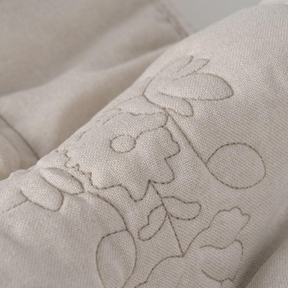 COLCHA BEIGE POLIESTER DORMITORIO 240 X 260 CM