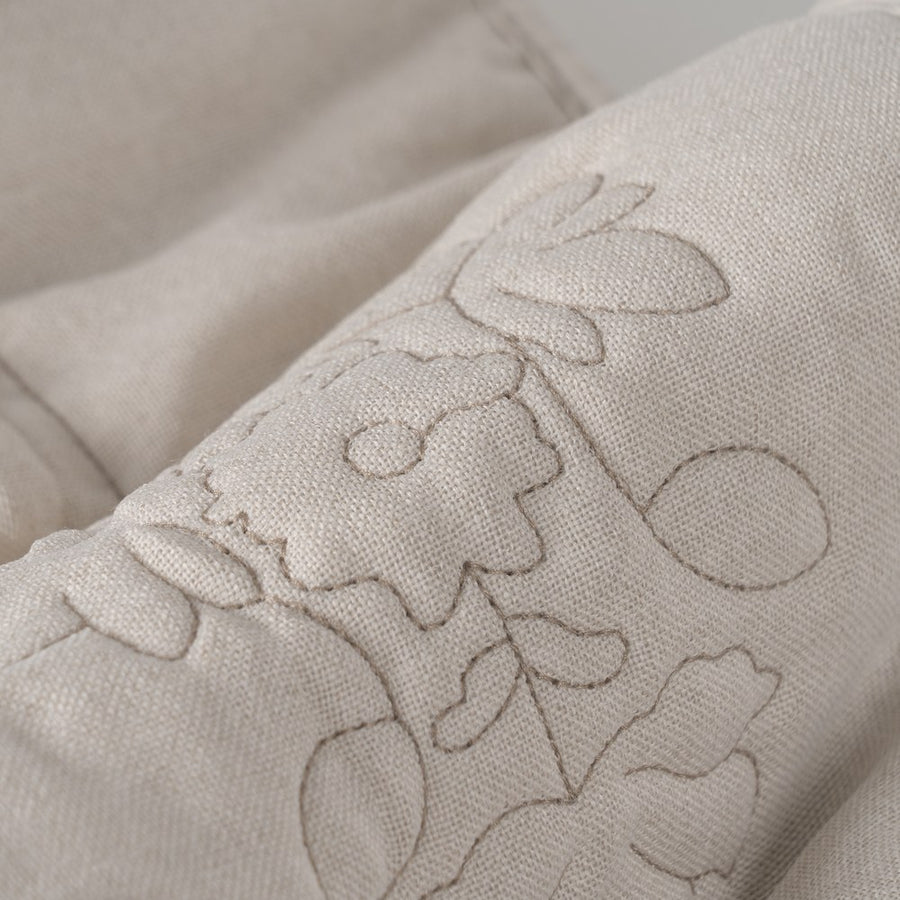 COLCHA BEIGE POLIESTER DORMITORIO 240 X 260 CM