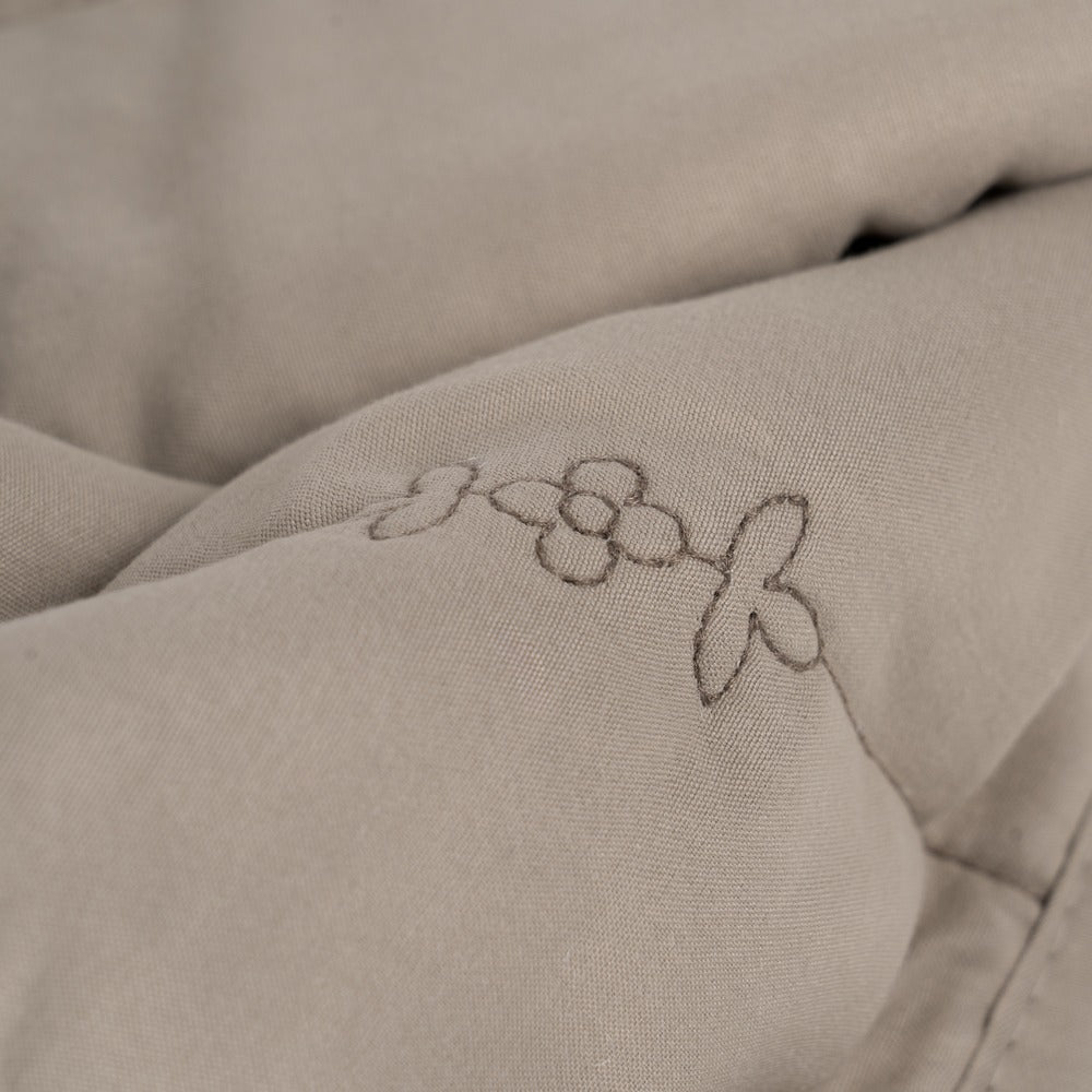 COLCHA TAUPE POLIESTER DORMITORIO 180 X 260 CM