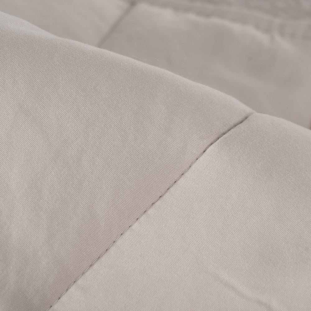 COLCHA BEIGE POLIESTER DORMITORIO 180 X 260 CM