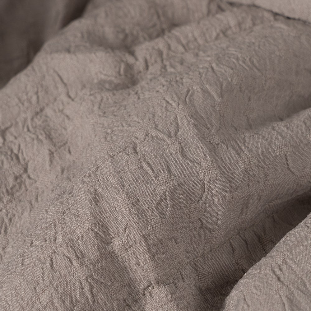 COLCHA TAUPE POLIESTER DORMITORIO 180 X 260 CM