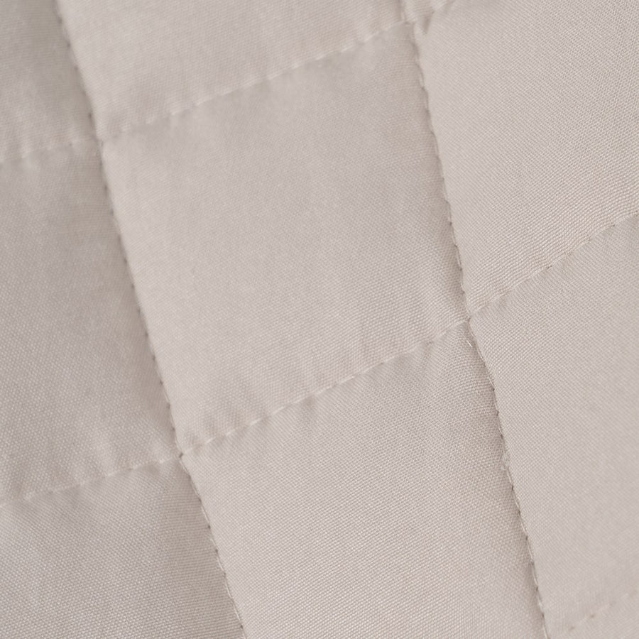 COLCHA BEIGE POLIESTER DORMITORIO 180 X 260 CM
