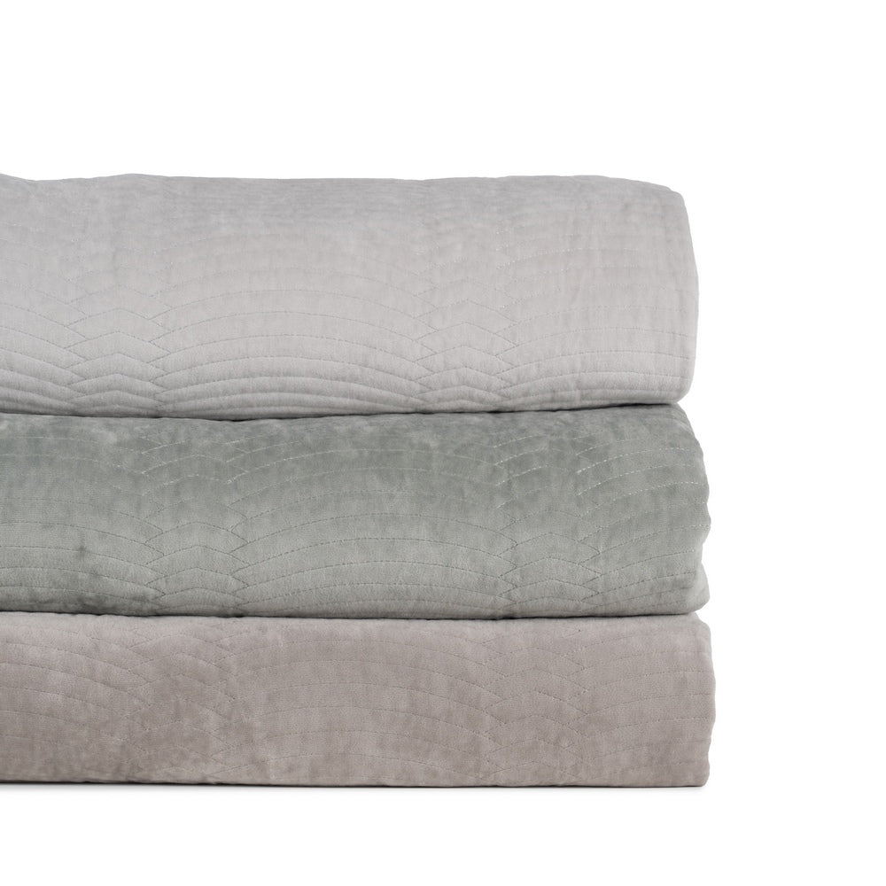 COLCHA GRIS POLIESTER TEXTIL/HOGAR 180 X 260 CM