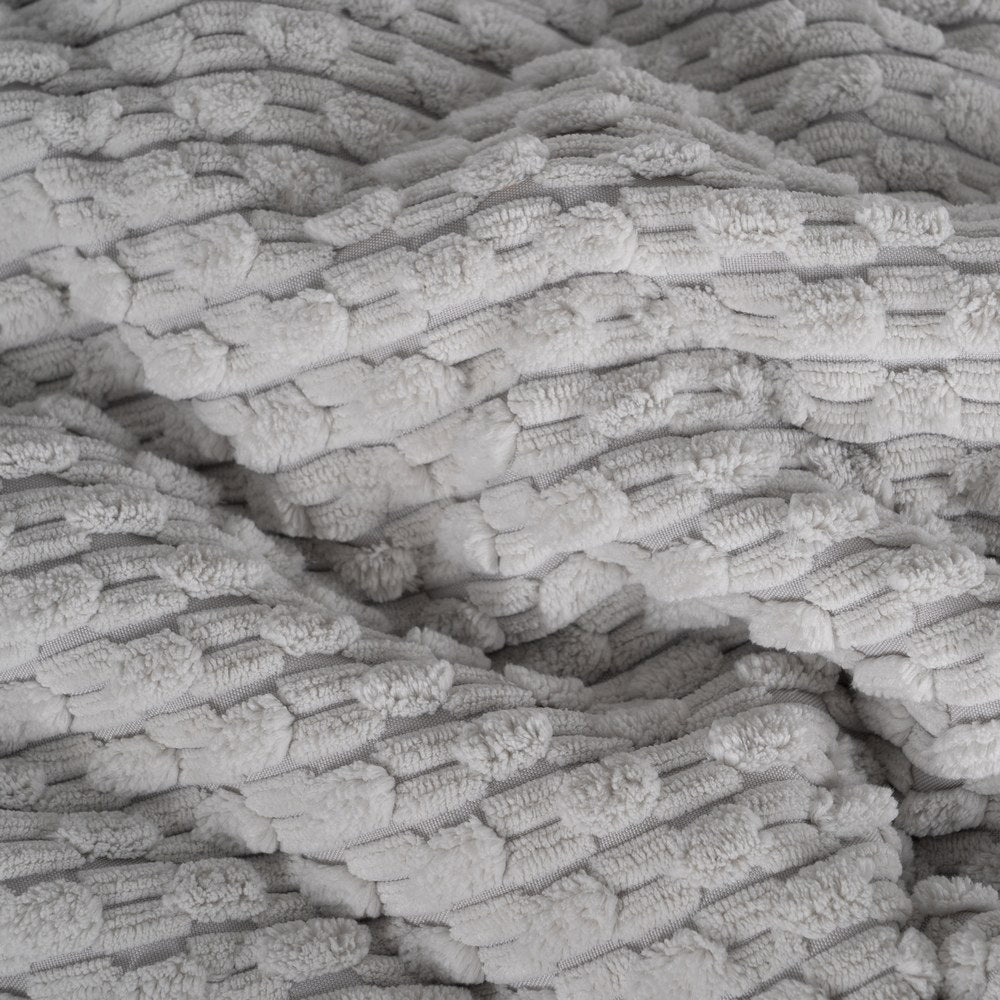COLCHA GRIS CLARO POLIESTER TEXTIL/HOGAR 270 X 260 CM