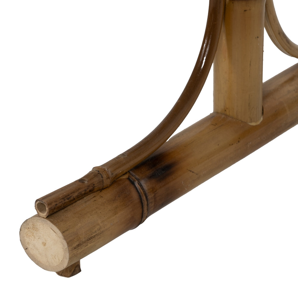 NATURAL BAMBOO COAT RACK DECORATION 50 X 40 X 150 CM