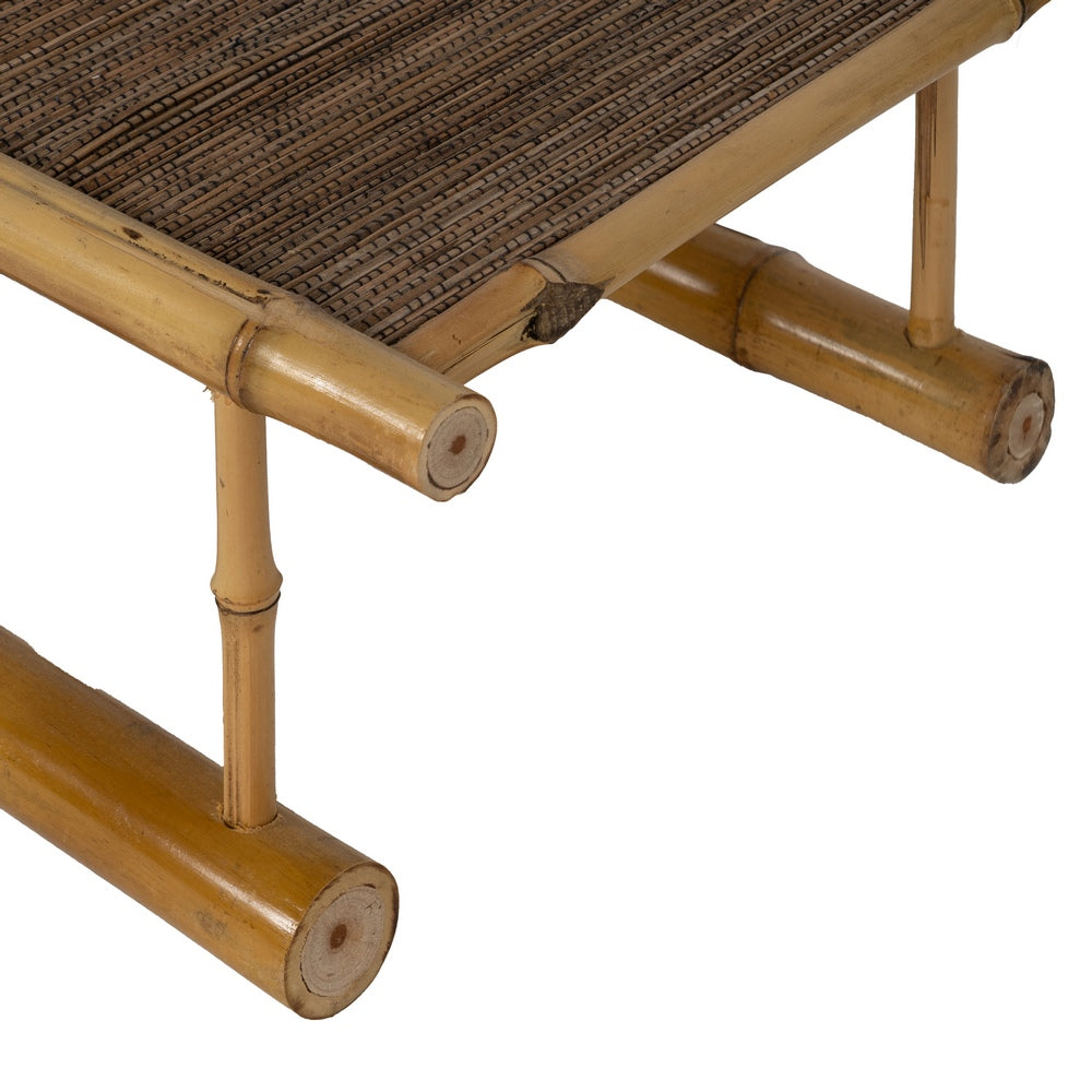 NATURAL BAMBOO DECORATIVE SHELF 57 X 32 X 100 CM